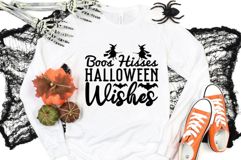 Boos Hisses Halloween Wishes SVG CraftlabSvg29 