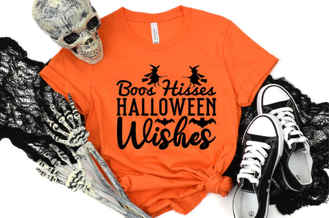 Boos Hisses Halloween Wishes SVG CraftlabSvg29 