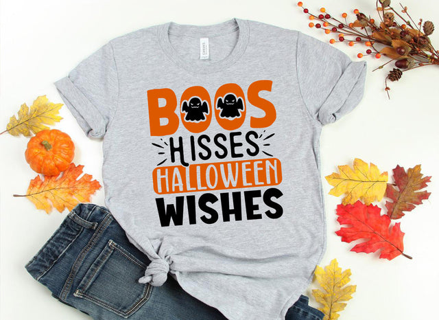 Boos Hisses Halloween Wishes SVG SVG CraftingStudio 