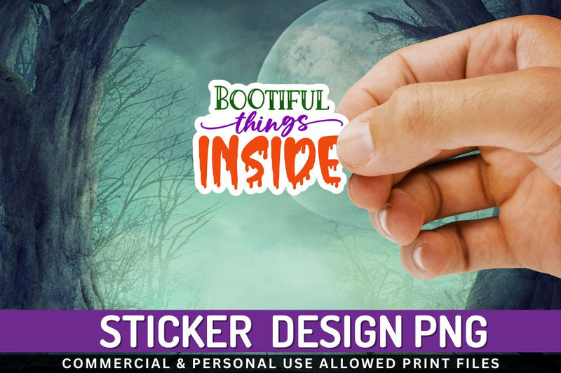 Bootiful things inside Sublimation PNG Sublimation Regulrcrative 