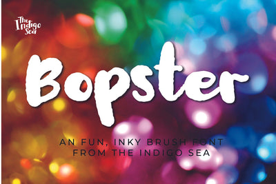 Bopster Font Helen Patmore 