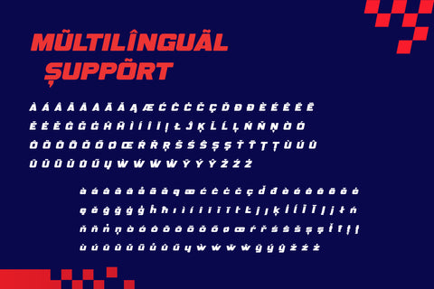 Borex | Athletic Font Font twinletter 