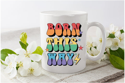Born This Way LGBT Sublimation Sublimation Jagonath Roy 