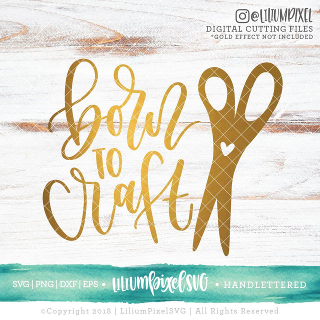 Born to Craft SVG Lilium Pixel SVG 