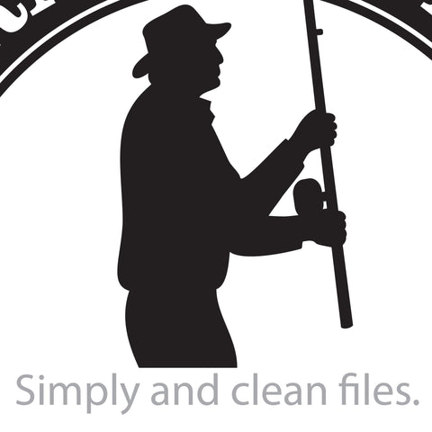 Born to fish forced to work SVG TribaliumArtSF 