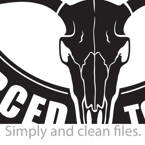 Born to hunt, forced to work. (Hunting design) SVG TribaliumArtSF 