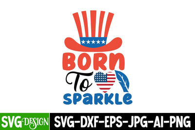 Born to Sparkle SVG Design SVG BlackCatsMedia 