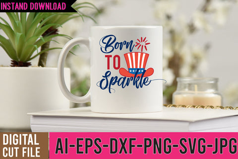 Born To Sparkle SVG Design SVG BlackCatsMedia 