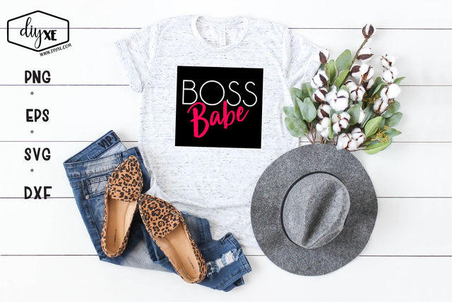 Boss Babe SVG DIYxe Designs 