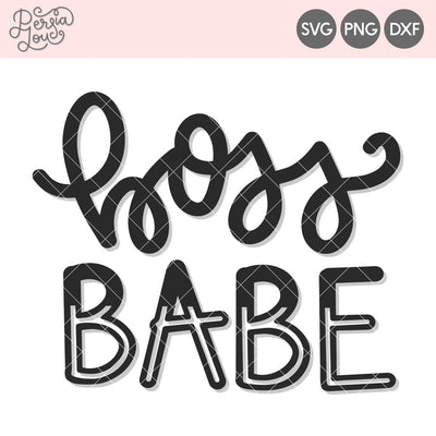 Boss Babe SVG Persia Lou 