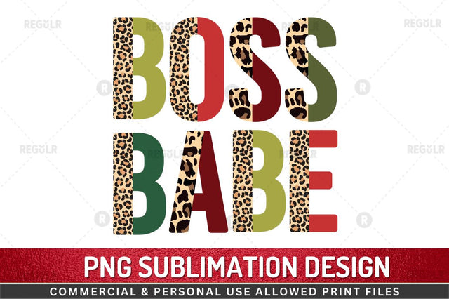 Boss babe SVG Sublimation Regulrcrative 