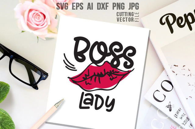 Boss Lady Sayings SVG SVG VectorSVGdesign 