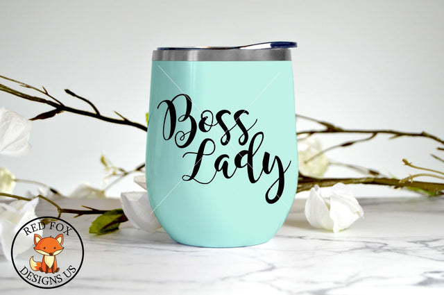 Boss Lady SVG File, Like a Boss SVG PNG DXF SVG RedFoxDesignsUS 