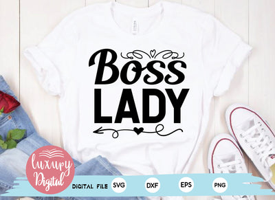 Boss Lady SVG md faruk hossain 
