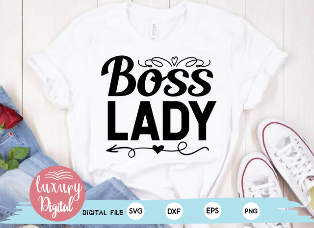 Boss Lady SVG md faruk hossain 