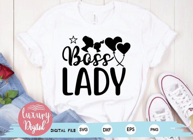 Boss Lady SVG md faruk hossain 