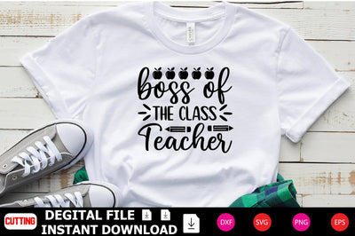 Boss of the Class Teacher SVG Shahin alam 