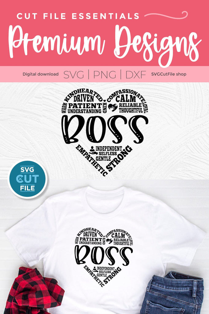 Word Boss Script Svg Boss svg - Boss svg for bosses appreciation day - So Fontsy