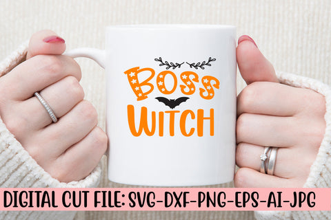 Boss Witch SVG Design SVG Syaman 