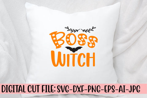 Boss Witch SVG Design SVG Syaman 