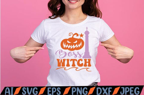 Boss Witch SVG SVG MStudio 