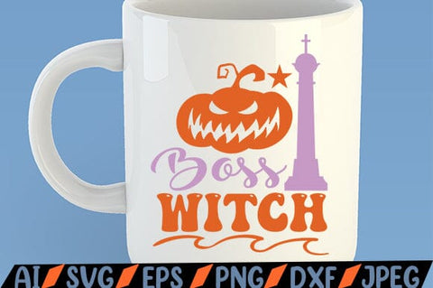 Boss Witch SVG SVG MStudio 
