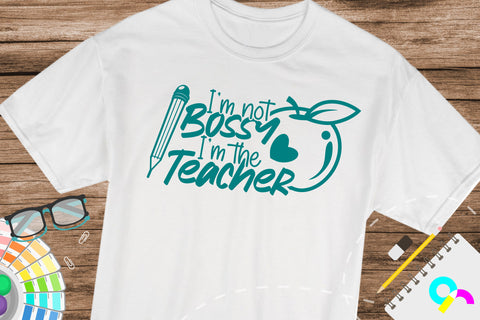 Bossy Teacher svg SVG Artinrhythm shop 