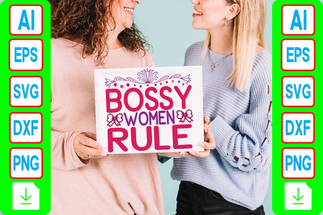 Bossy Women Rule SVG Craftlabsvg24 