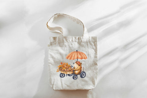 Botanical Autumn Watercolor Clipar Sublimation Rupkotha 