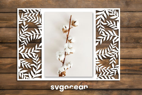 Botanical Invitation SVG Cut File SVG SvgOcean 