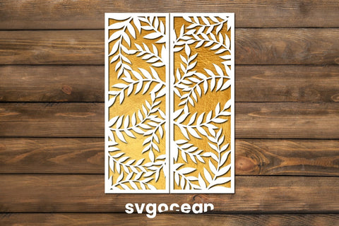 Botanical Invitation SVG Cut File SVG SvgOcean 