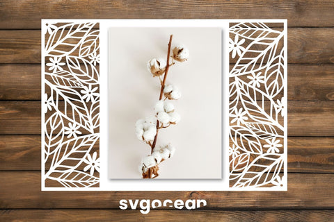 Botanical Wedding Invitation SVG Cut File SVG SvgOcean 