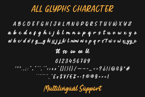 Botany Font twinletter 