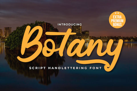 Botany Font twinletter 