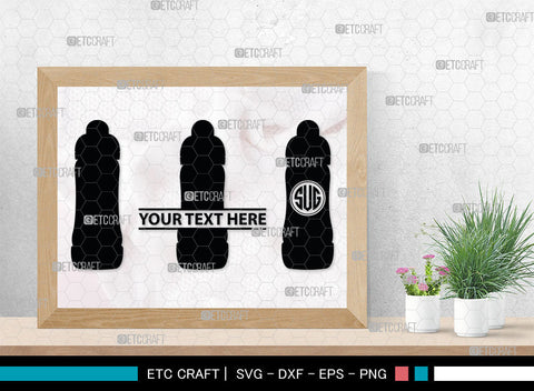 Bottle Bundle Monogram, Baby Bottle Silhouette, Baby Bottle SVG, Baby Nipples Svg, Pacifier Svg, Milk Bottle Svg, Newborn Svg, SB00010 SVG ETC Craft 