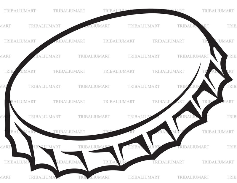Bottle cap SVG TribaliumArtSF 