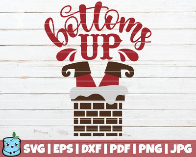 Bottoms Up SVG MintyMarshmallows 