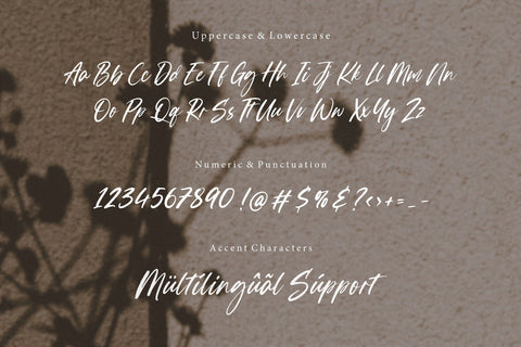 Boulderstone Modern Calligraphy Font Font Letterative 