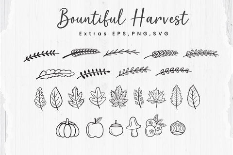 Bountiful Harvest Font Manjali_Studio 