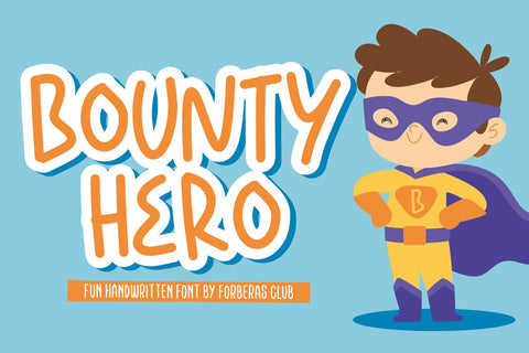 Bounty Hero Font Forberas 