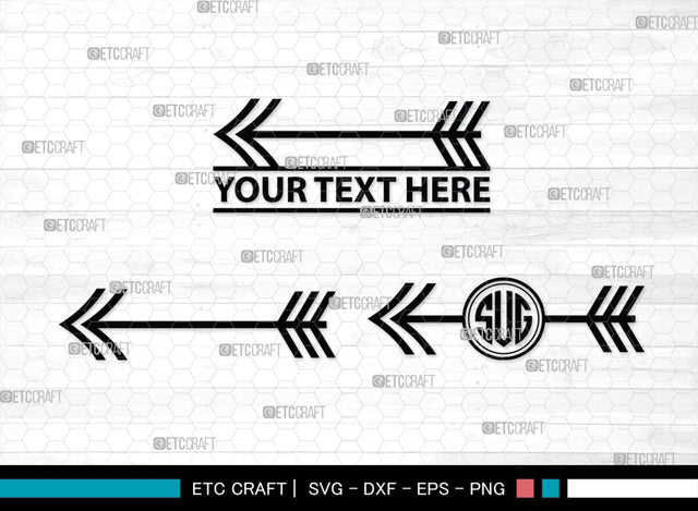 Bow And Arrow Monogram, Bow And Arrow Silhouette, Archery Svg, Arrow Svg, Sports svg, Target Svg, Bow and Arrow Svg, SB00106 SVG ETC Craft 