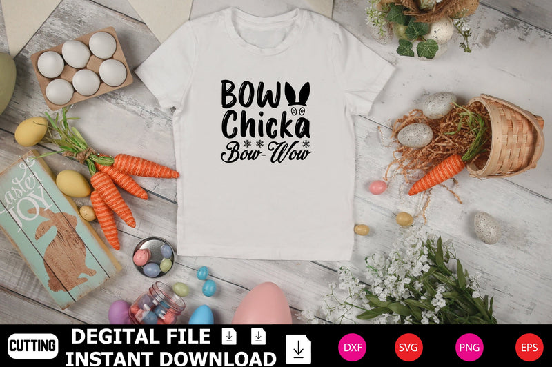 Bow Chicka Bow-wow SVG Shahin alam 