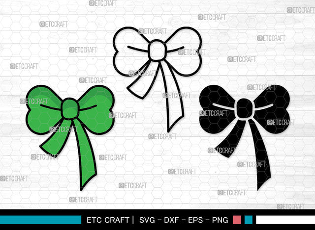 Bow Icons Color, Bow Svg, gift ribbon Svg, Bows, Gift Decoration, Bow Bundle, Icon Bundle, Svg Cut File, Dxf, Eps, Png, SVG ETC Craft 