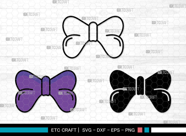 Bow Icons Color, Bow Svg, gift ribbon Svg, Bows, Gift Decoration, Bow Bundle, Icon Bundle, Svg Cut File, Dxf, Eps, Png, SVG ETC Craft 