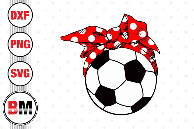 Bow Soccer SVG, PNG, DXF Files SVG BMDesign 