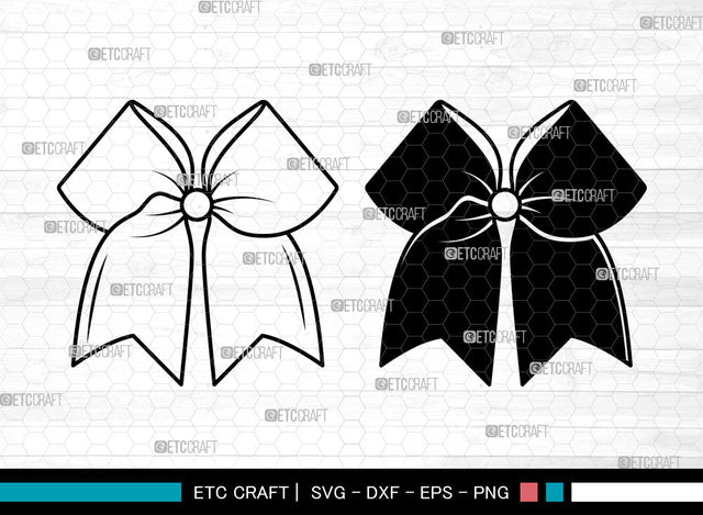Bow SVG, Bow Baby Svg, Bow Tie Svg, Bow Baby Girl Svg, Ribbon Svg, Cheer Bow Svg, Bow Svg Bundle SVG ETC Craft 