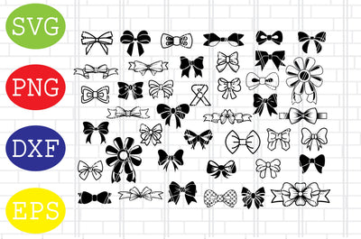 Bow Svg, Bow Cut File, Bow Silhouette, Bow Design, Boy Bow Svg, Girl Bow Svg, Bow Tie Svg, Cheer Bow Svg, Bow Cricut, Bow Png SVG DigitalSvgFiles 