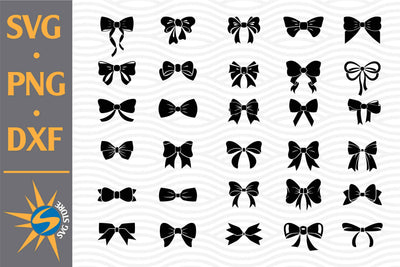 Bow SVG, PNG, DXF Digital Files Include SVG SVGStoreShop 