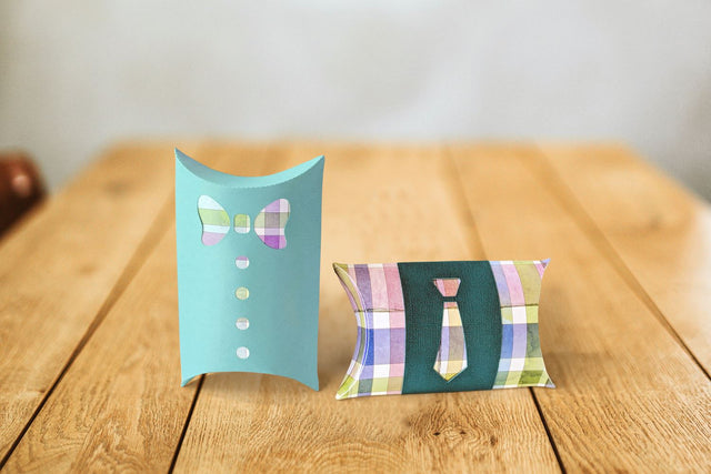 Bow Tie and Tie Pillow Box SVG Risa Rocks It 