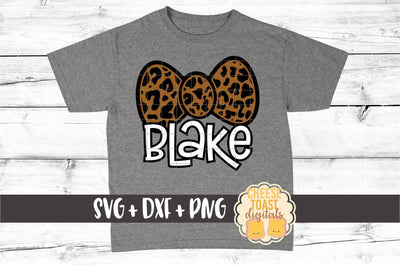 Bow Tie - Leopard Print - Valentine's Day SVG PNG DXF Cutting Files SVG Cheese Toast Digitals 